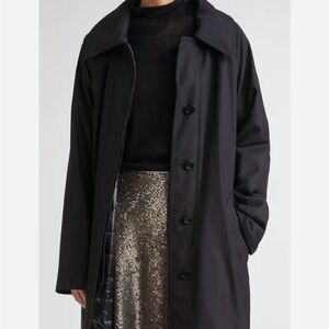 Herno Black Fue Kaller Trench Coat for Men
